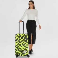 Herschel 4-Rollen Koffer|Hartgepäck<Heritage 4 Rollen Trolley M 69 cm shadow pixel lime punch