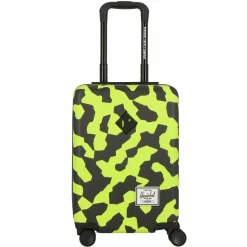 New Herschel Heritage 4 Rollen Kabinentrolley XS 50 cm shadow pixel lime punch