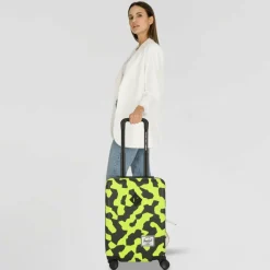 New Herschel Heritage 4 Rollen Kabinentrolley XS 50 cm shadow pixel lime punch
