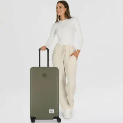 Sale Herschel Heritage 4 Rollen Trolley L 81 cm ivy green
