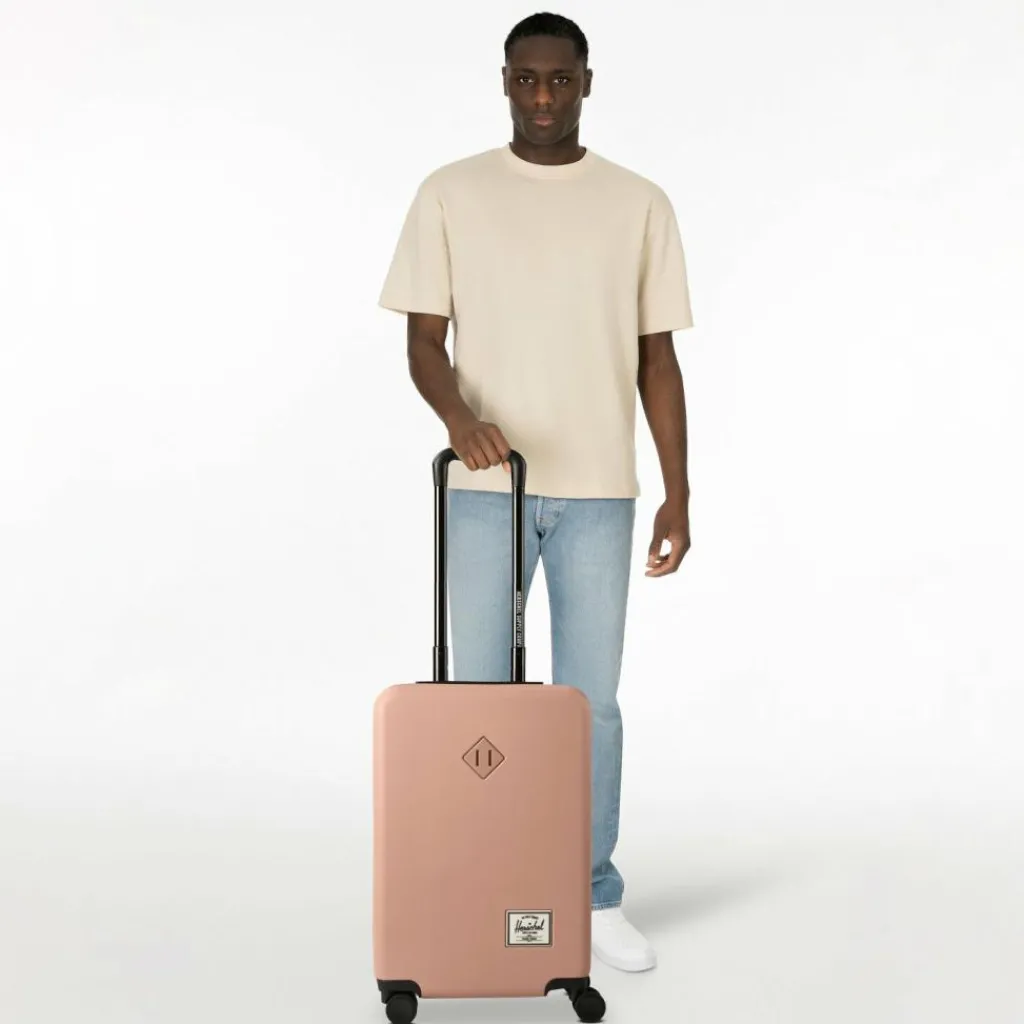 Herschel Hartgepäck Kabinengepäck|4-Rollen Kabinentrolleys<Heritage 4 Rollen Kabinentrolley 54 cm ash rose