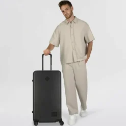 Herschel 4-Rollen Koffer|Hartgepäck<Heritage 4 Rollen Trolley L 81 cm mit Dehnfalte black