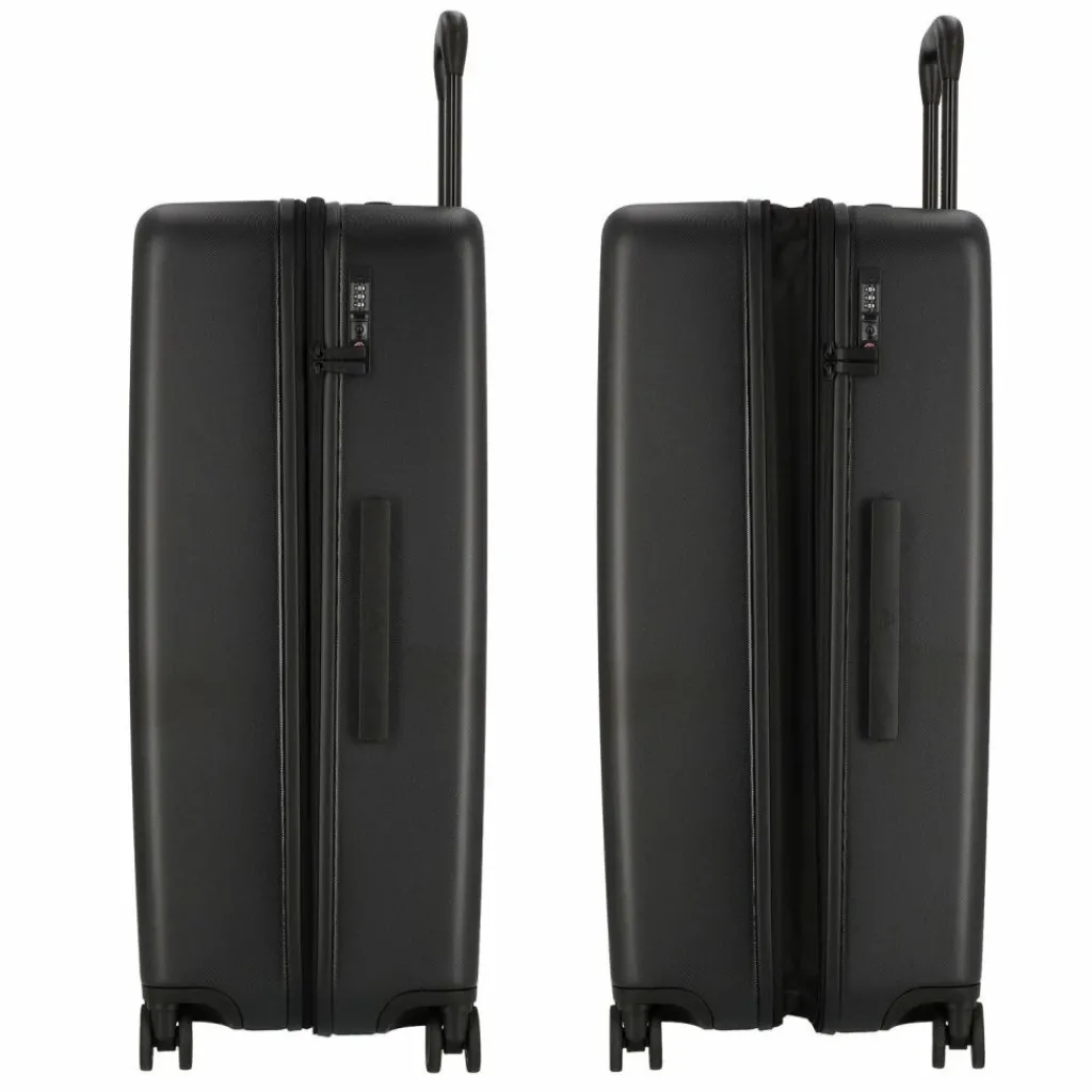 Herschel 4-Rollen Koffer|Hartgepäck<Heritage 4 Rollen Trolley L 81 cm mit Dehnfalte black