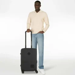 Outlet Herschel Heritage 4 Rollen Kabinentrolley 54 cm mit Dehnfalte black