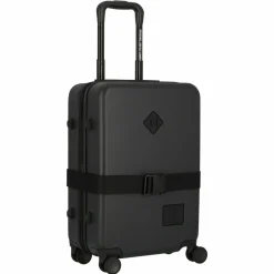 Outlet Herschel Heritage 4 Rollen Kabinentrolley 54 cm mit Dehnfalte black