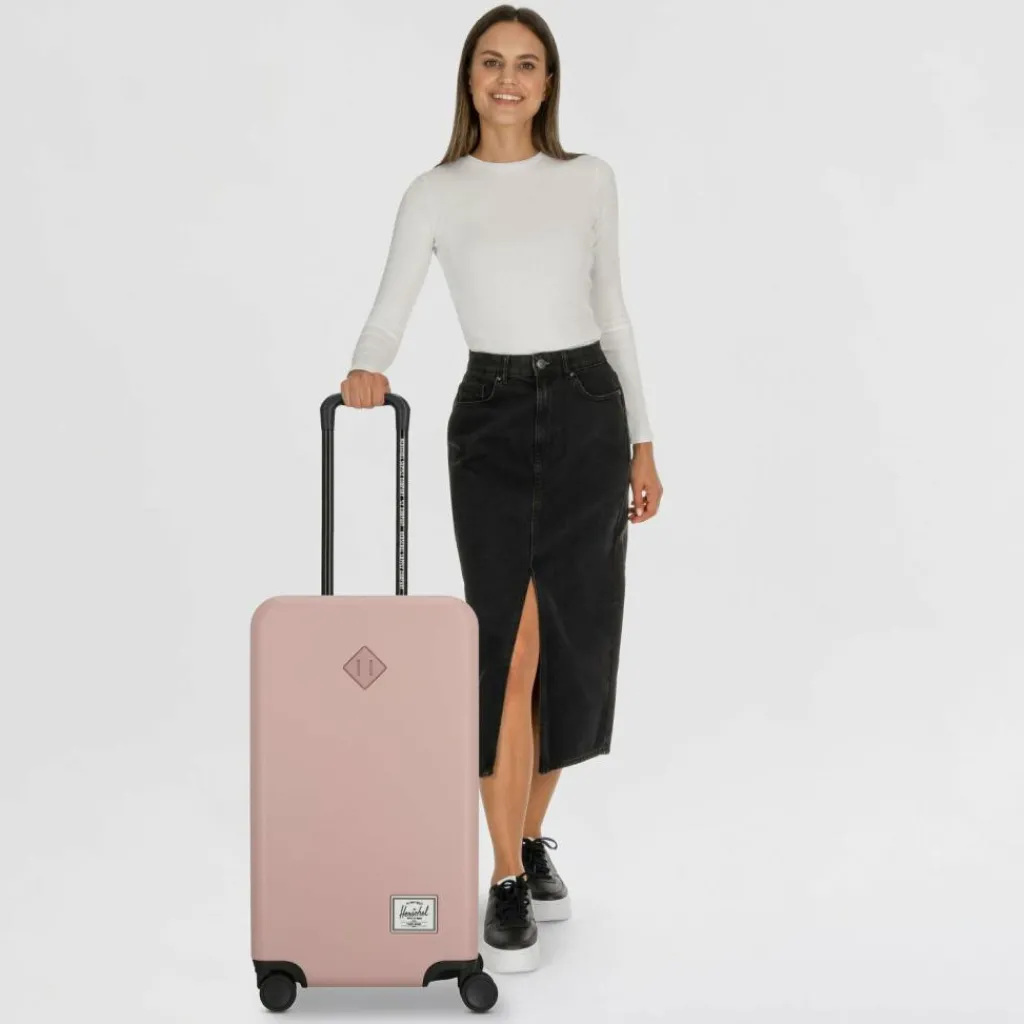 Herschel 4-Rollen Koffer|Hartgepäck<Heritage 4 Rollen Trolley M 69 cm ash rose
