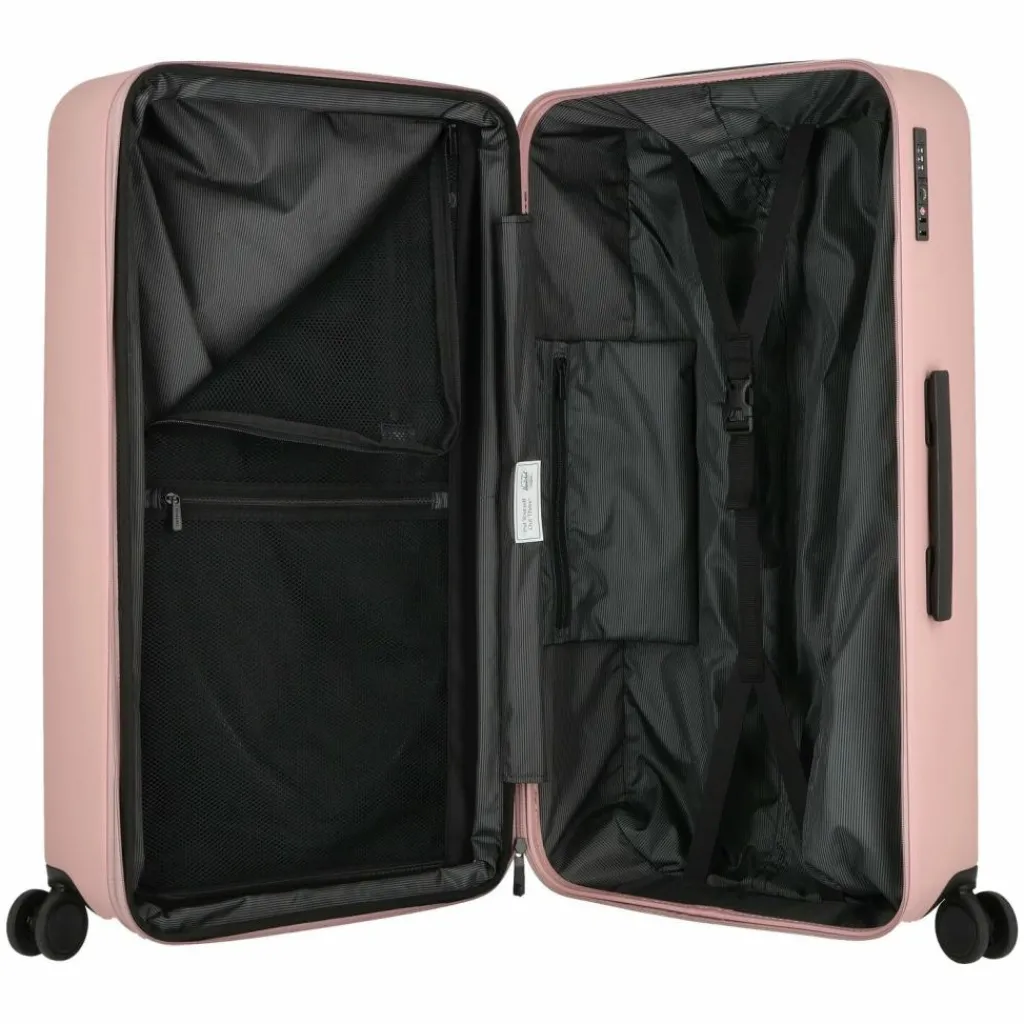 Hot Herschel Heritage 4 Rollen Trolley L 81 cm mit Dehnfalte ash rose