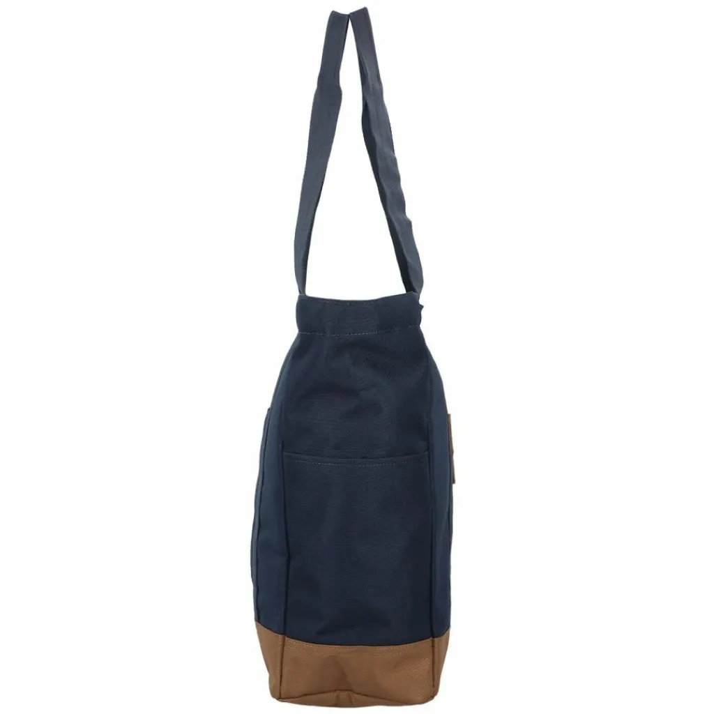 Herschel Shopper|Schultertaschen<Heritage Shopper Tasche 63.5 cm Laptopfach navy-saddle brown
