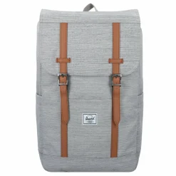 Herschel Retreat Daypack 43 cm Laptopfach light grey crosshatch