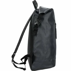 Herschel Rolltop-Rucksäcke|Daypacks<Roll Top Rucksack 46 cm Laptopfach grid - black
