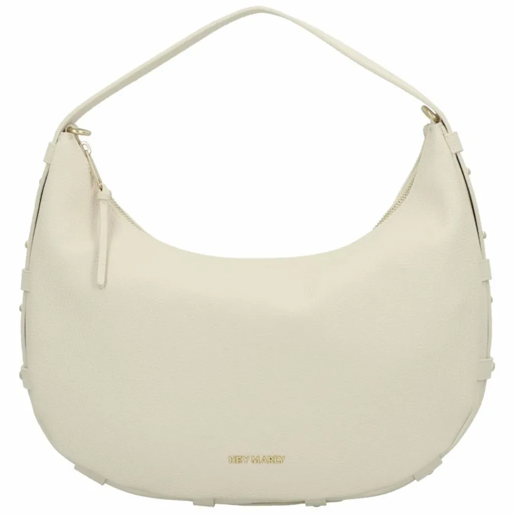 Hey Marly Henkeltaschen|Schultertaschen<Lifetime Sister Schultertasche M Leder 35 cm crema