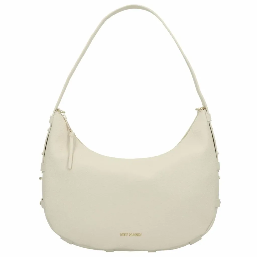 Hey Marly Henkeltaschen|Schultertaschen<Lifetime Sister Schultertasche M Leder 35 cm crema