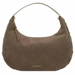 Online Hey Marly Lifetime Sister Suede Schultertasche M Leder 35.5 cm mocha