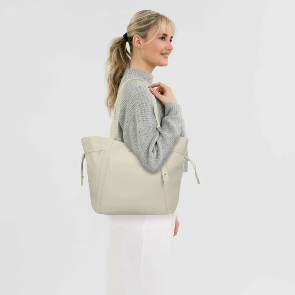 Hey Marly Shopper|Henkeltaschen<Pretty Wonder Shopper Tasche M Leder 50 cm crema