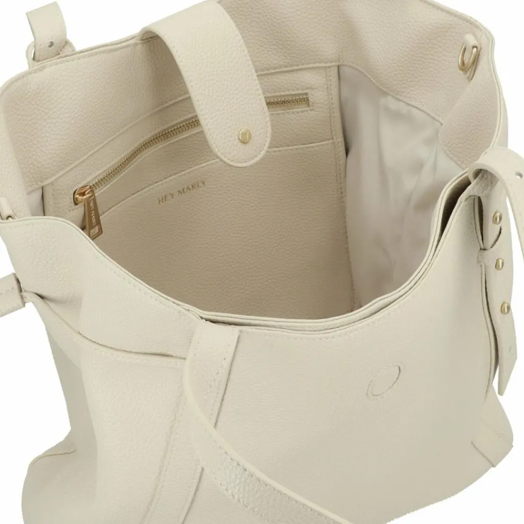 Hey Marly Shopper|Henkeltaschen<Pretty Wonder Shopper Tasche M Leder 50 cm crema