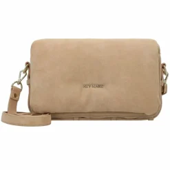 Best Hey Marly Sassy Sister Suede Suede Umhängetasche Leder 26 cm sand