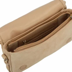 Best Hey Marly Sassy Sister Suede Suede Umhängetasche Leder 26 cm sand