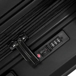 Outlet Heys AirLite 4 Rollen Trolley L 76 cm mit Dehnfalte black