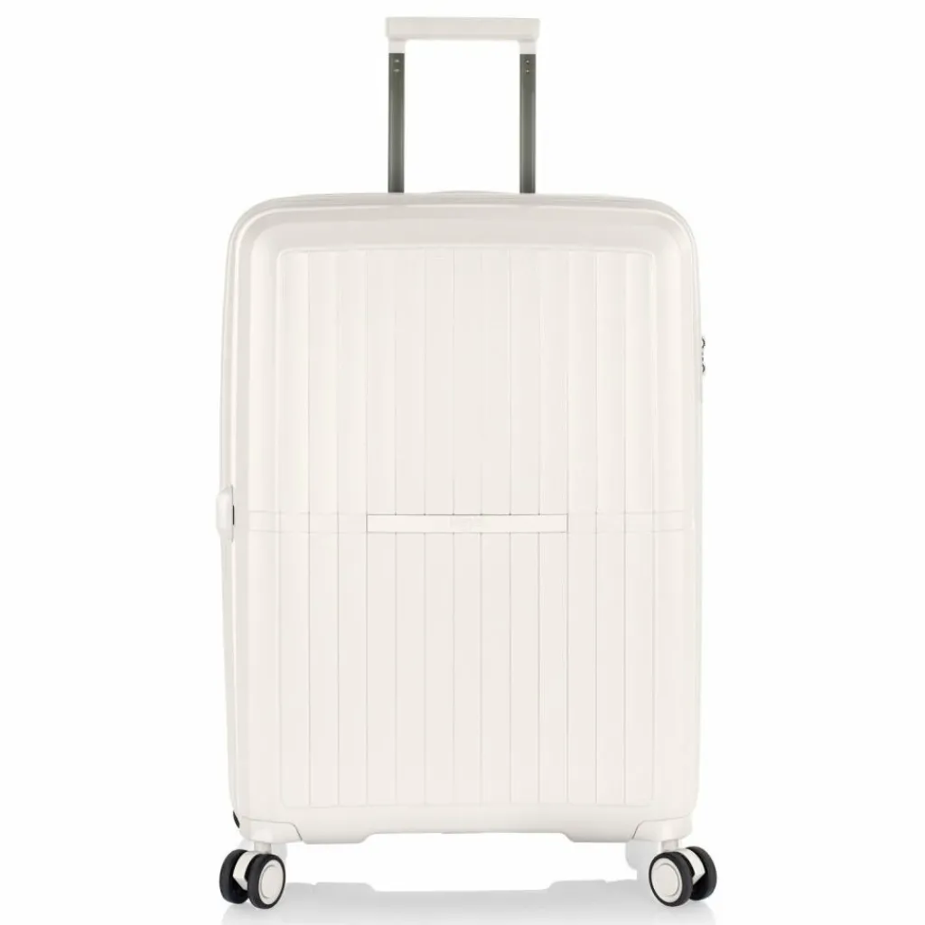 Heys 4-Rollen Koffer|Hartgepäck<AirLite 4 Rollen Trolley M 66 cm mit Dehnfalte white