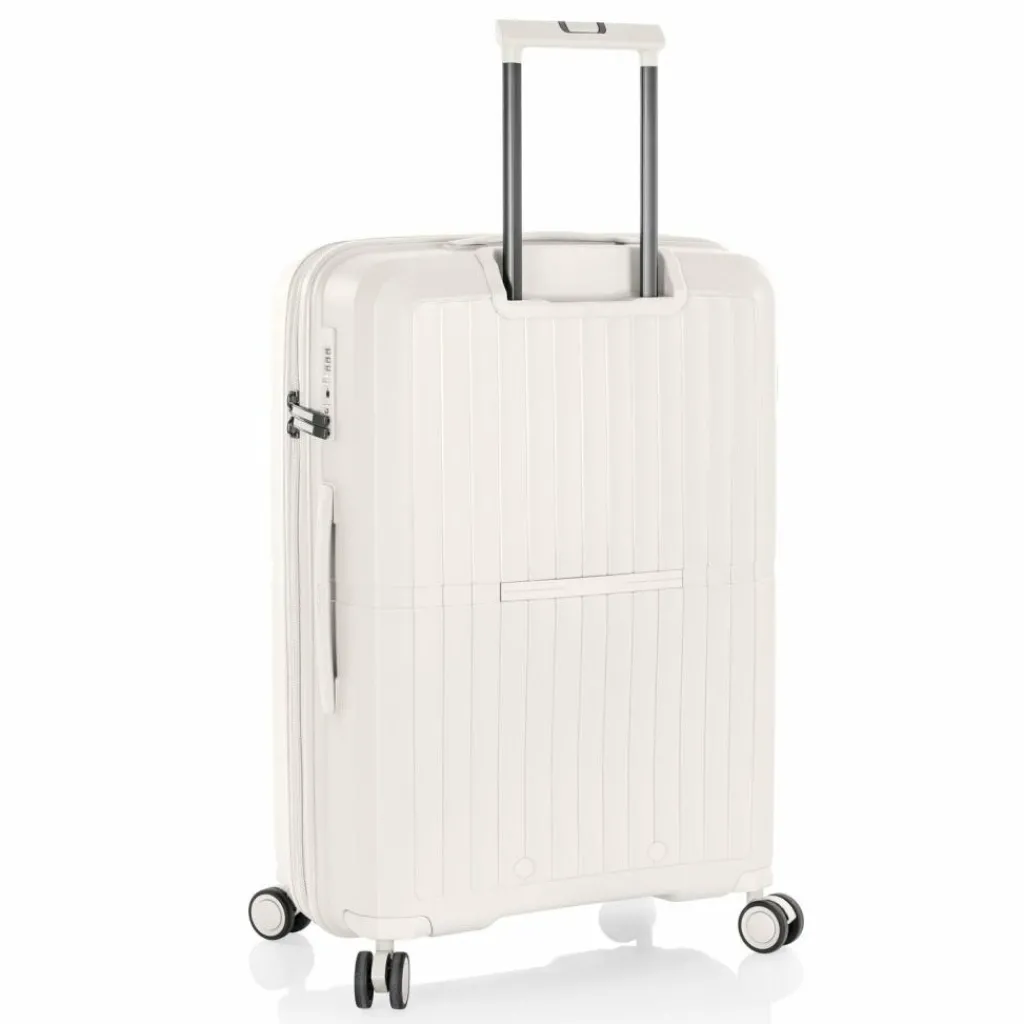 Heys 4-Rollen Koffer|Hartgepäck<AirLite 4 Rollen Trolley M 66 cm mit Dehnfalte white