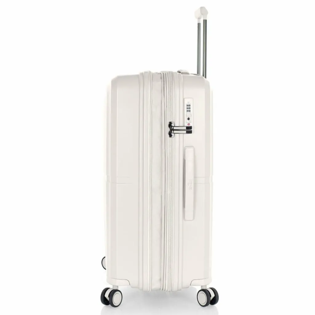 Heys 4-Rollen Koffer|Hartgepäck<AirLite 4 Rollen Trolley M 66 cm mit Dehnfalte white
