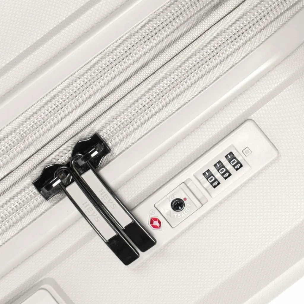 Heys 4-Rollen Koffer|Hartgepäck<AirLite 4 Rollen Trolley M 66 cm mit Dehnfalte white