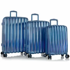 Hot Heys Astro 4 Rollen Kofferset 3-teilig mit Dehnfalte blue