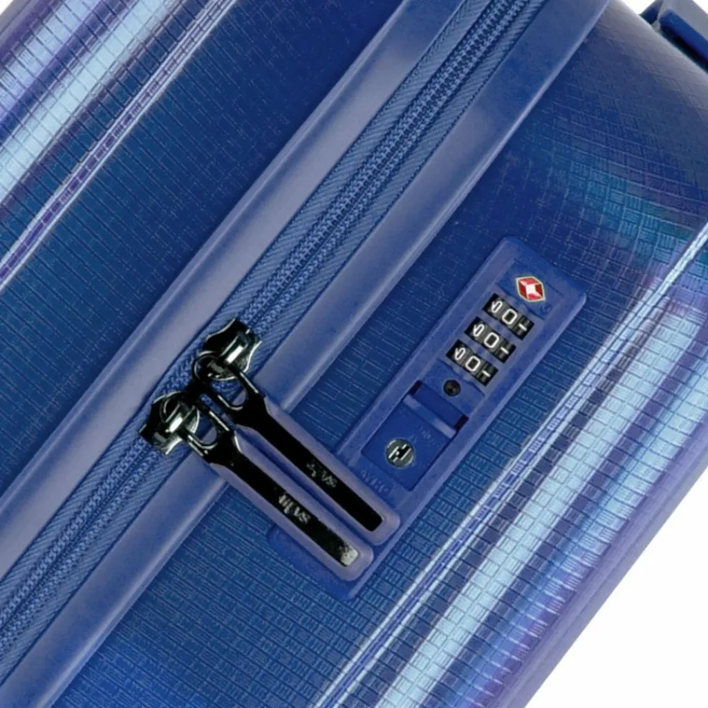 Heys 4-Rollen Koffer|Hartgepäck<Astro 4 Rollen Trolley M 66 cm mit Dehnfalte blue