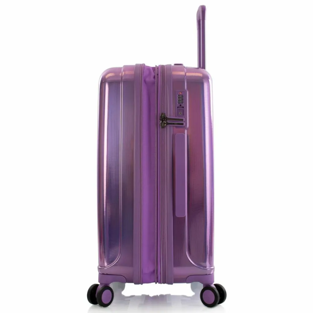 Best Heys Astro 4 Rollen Trolley M 66 cm mit Dehnfalte purple