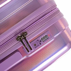 Best Heys Astro 4 Rollen Trolley M 66 cm mit Dehnfalte purple