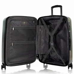 Clearance Heys Astro 4 Rollen Trolley M 66 cm mit Dehnfalte charcoal