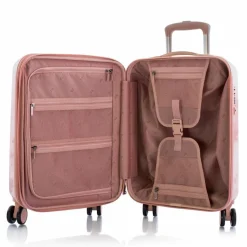 Heys Black Camo 4 Rollen Kabinentrolley S 53 cm mit Dehnfalte