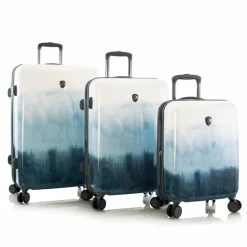 Heys Koffersets Als Hartgepäck|Koffersets 3-Teilig<Black Camo 4 Rollen Kofferset 3-teilig mit Dehnfalte blue