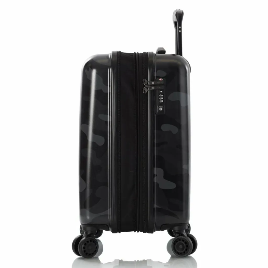 Best Heys Black 4 Rollen Kabinentrolley S 53 cm mit Dehnfalte camo