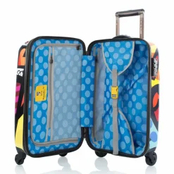 Heys 4-Rollen Kabinentrolleys|Hartgepäck<Britto 4 Rollen Kabinentrolley S 53 cm mit Dehnfalte a new day