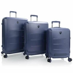 Online Heys EZ Fashion 4 Rollen Kofferset 3-teilig mit Dehnfalte navy