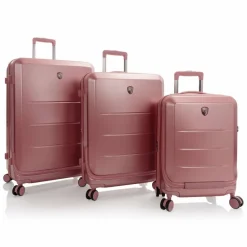 Heys Koffersets Als Hartgepäck|Koffersets 3-Teilig<EZ Fashion 4 Rollen Kofferset 3-teilig mit Dehnfalte rose gold