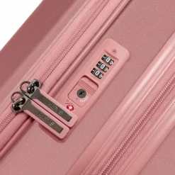 Heys Koffersets Als Hartgepäck|Koffersets 3-Teilig<EZ Fashion 4 Rollen Kofferset 3-teilig mit Dehnfalte rose gold