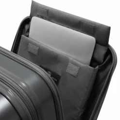 Sale Heys EZ Fashion 4 Rollen Kabinentrolley S 53 cm mit Dehnfalte charcoal