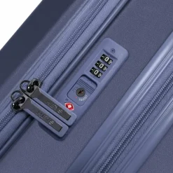 Heys 4-Rollen Koffer|Hartgepäck<EZ Fashion 4 Rollen Trolley M 66 cm mit Dehnfalte navy