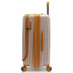 Heys 4-Rollen Koffer|Hartgepäck<EZ Fashion 4 Rollen Trolley M 66 cm mit Dehnfalte brown houndstooth