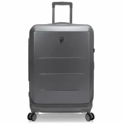 Outlet Heys EZ Fashion 4 Rollen Trolley M 66 cm mit Dehnfalte charcoal