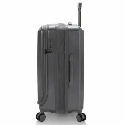 Outlet Heys EZ Fashion 4 Rollen Trolley M 66 cm mit Dehnfalte charcoal