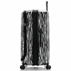 Clearance Heys EZ Fashion 4 Rollen Trolley L 76 cm mit Dehnfalte zebra