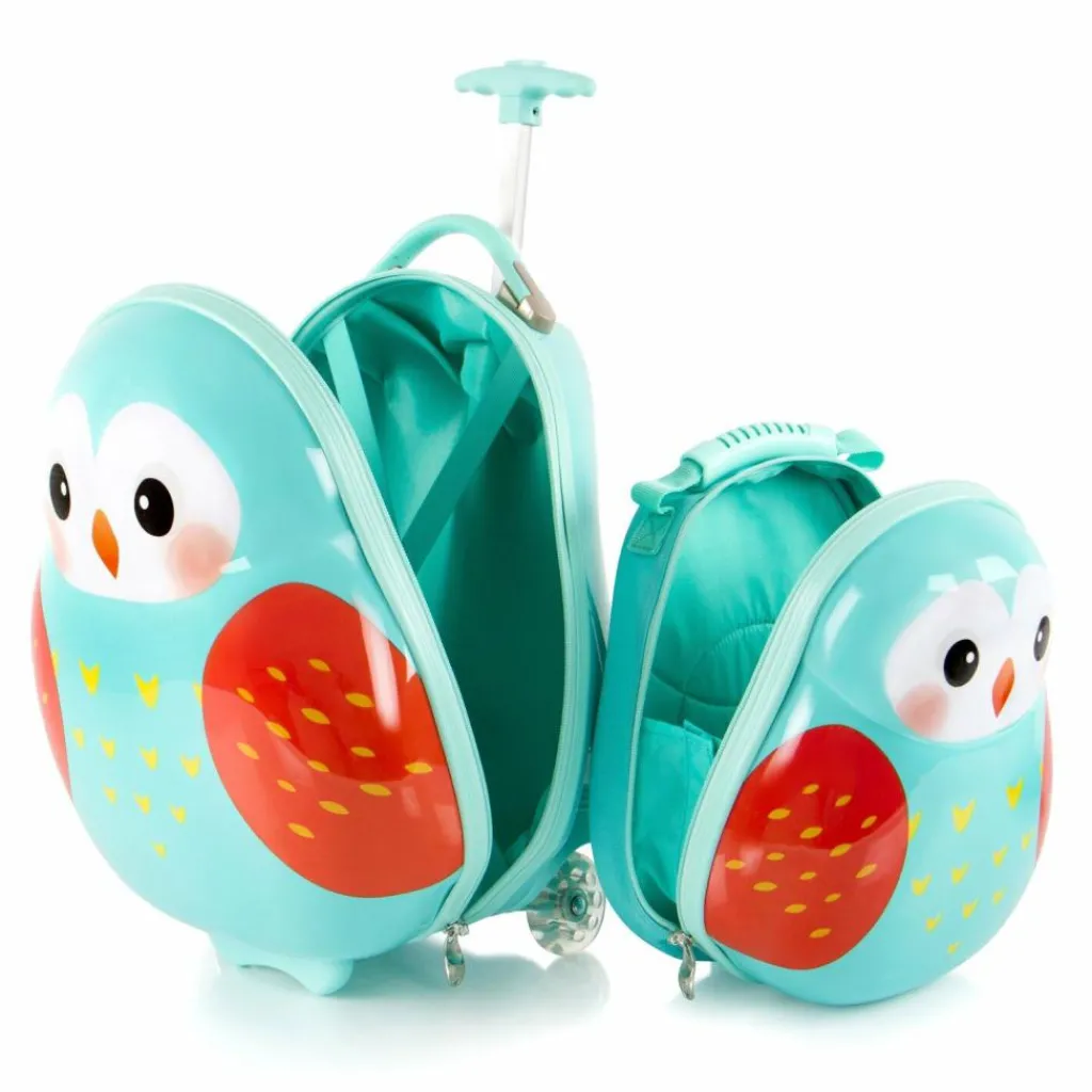 Heys Kinder Koffer<Kids Kindertrolley Set 2 tlg. owl