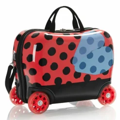 Hot Heys Kids 4-Rollen Kindertrolley 40,5 cm lady bug