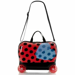 Hot Heys Kids 4-Rollen Kindertrolley 40,5 cm lady bug