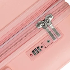 Hot Heys Pastel 4 Rollen Kabinentrolley S 53 cm mit Dehnfalte blush