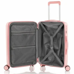 Hot Heys Pastel 4 Rollen Kabinentrolley S 53 cm mit Dehnfalte blush