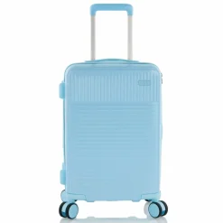 Heys Hartgepäck Kabinengepäck|4-Rollen Kabinentrolleys<Pastel 4 Rollen Kabinentrolley S 53 cm mit Dehnfalte blue
